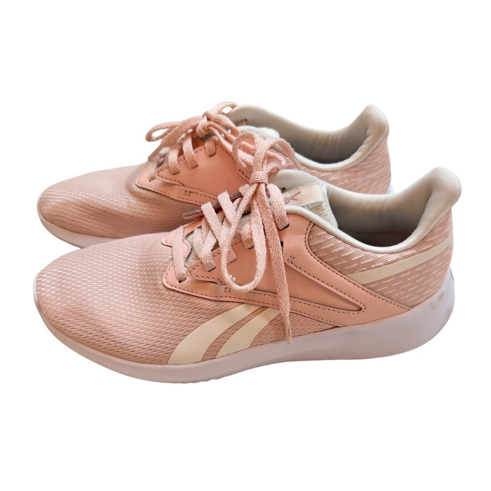 Reebok Lite 4 Women Peach Pink Running Shoes Sneakers OrthoLite 100033349 Size 8